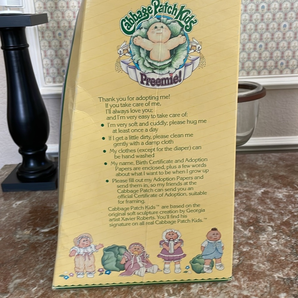 RARE FIND***Vintage Premie Cabbage Patch Doll 1984. - Picture 10 of 12